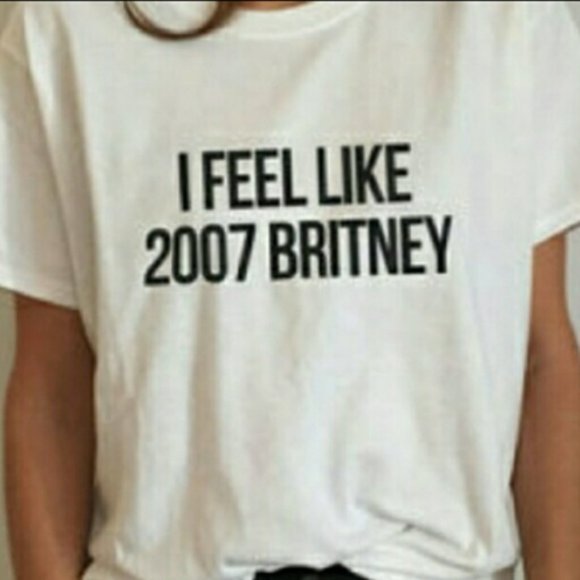 I Feel Like 2007 Britney Tee Shirt - Picture 2 of 3